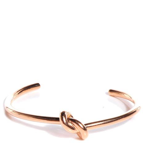 celine rose gold knot bracelet|second hand celine bracelets.